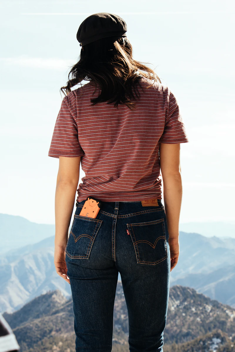 Jean skinny azul