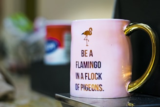 Saying on coffee mug suggest this health clinic is different from the others. 