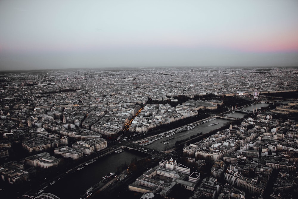 aerial photo of city buildings during daytime