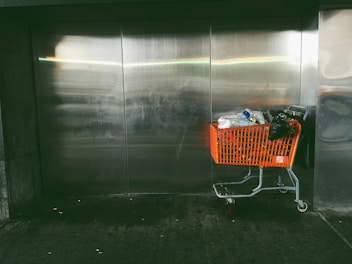 plastic packs in shopping card