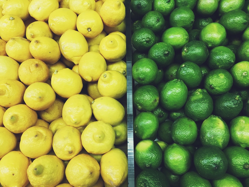 Zitrone und Limette lot