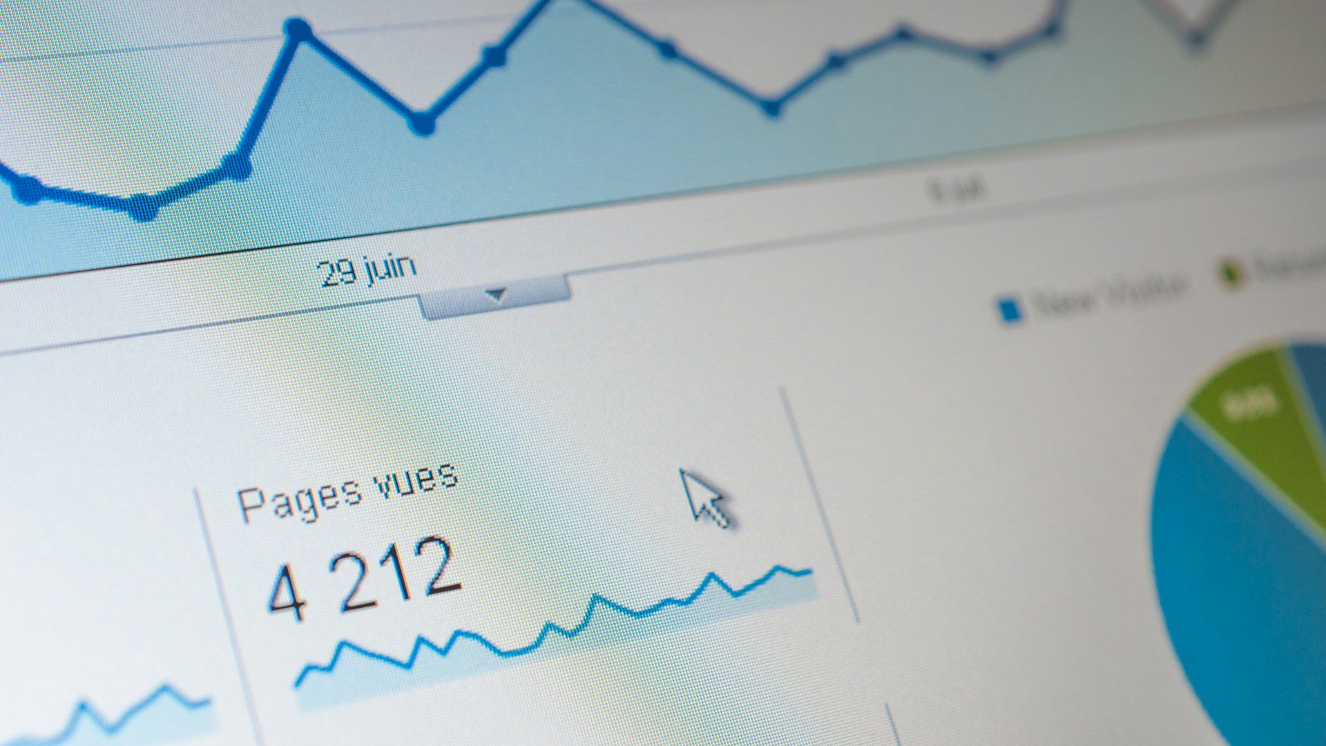 A comparison chart showing the performance of different website hosting services.