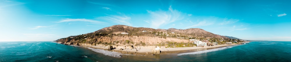 fotografia de paisagem da ilha