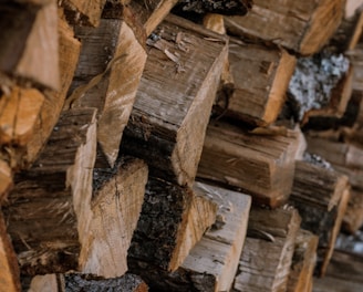 brown firewood