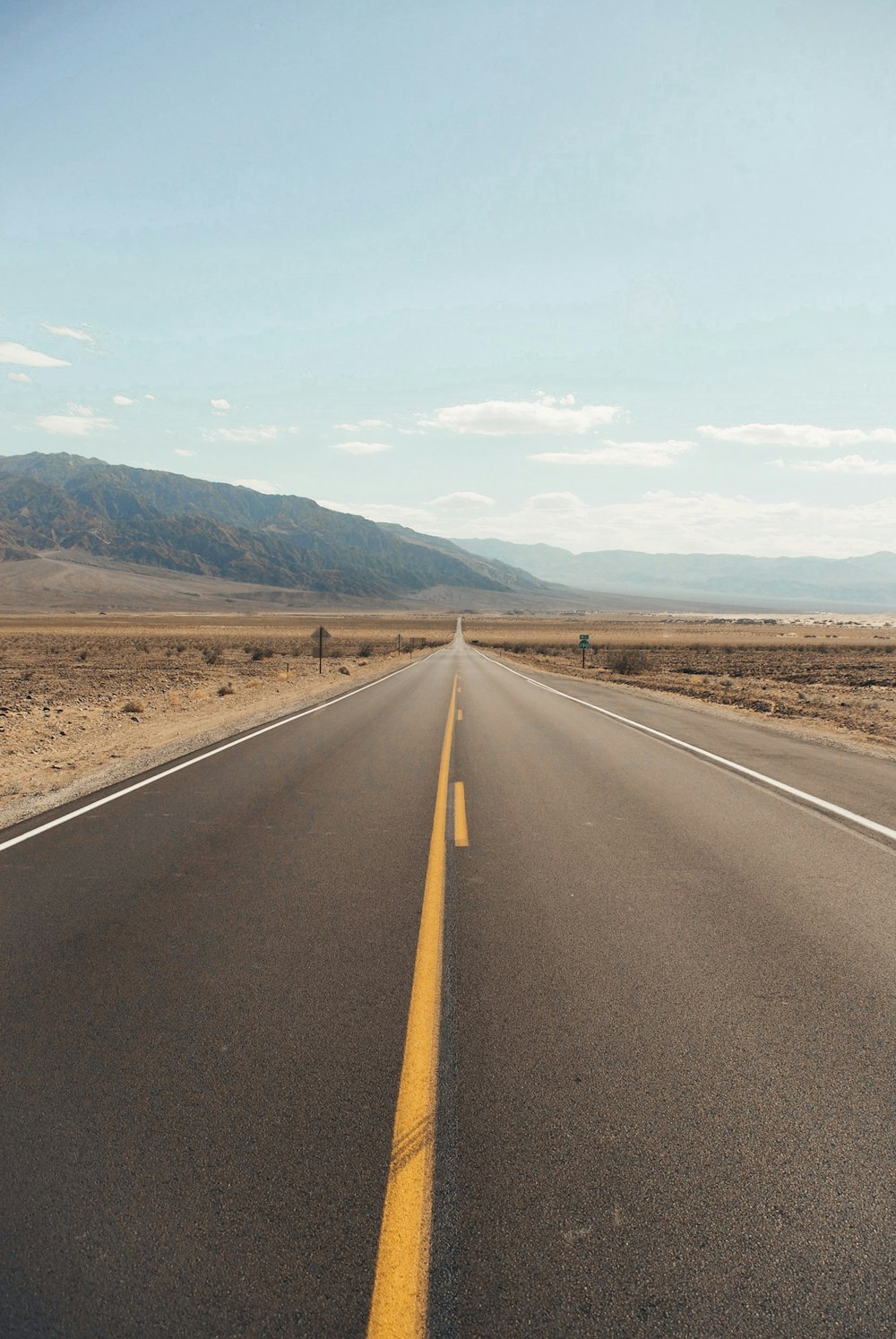 black concrete road