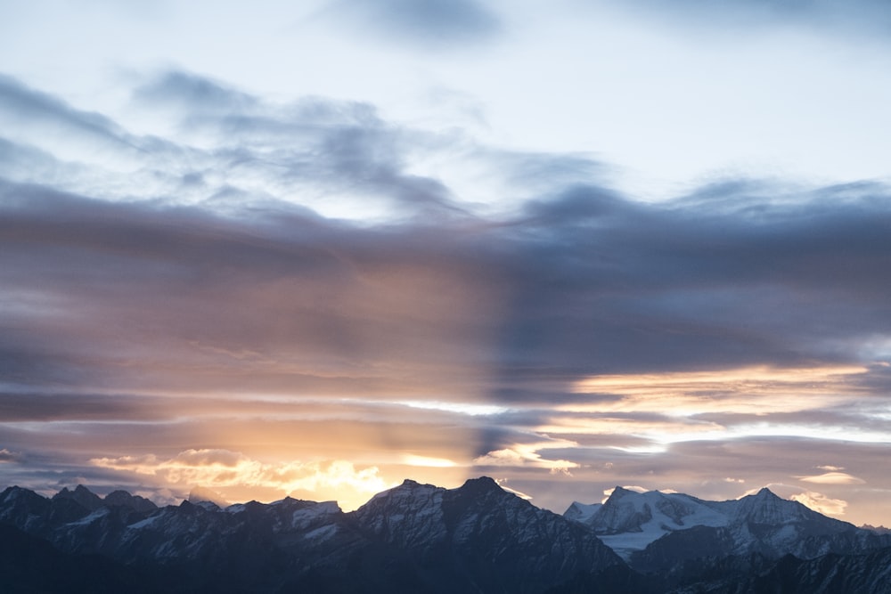 Paesaggio di montagne