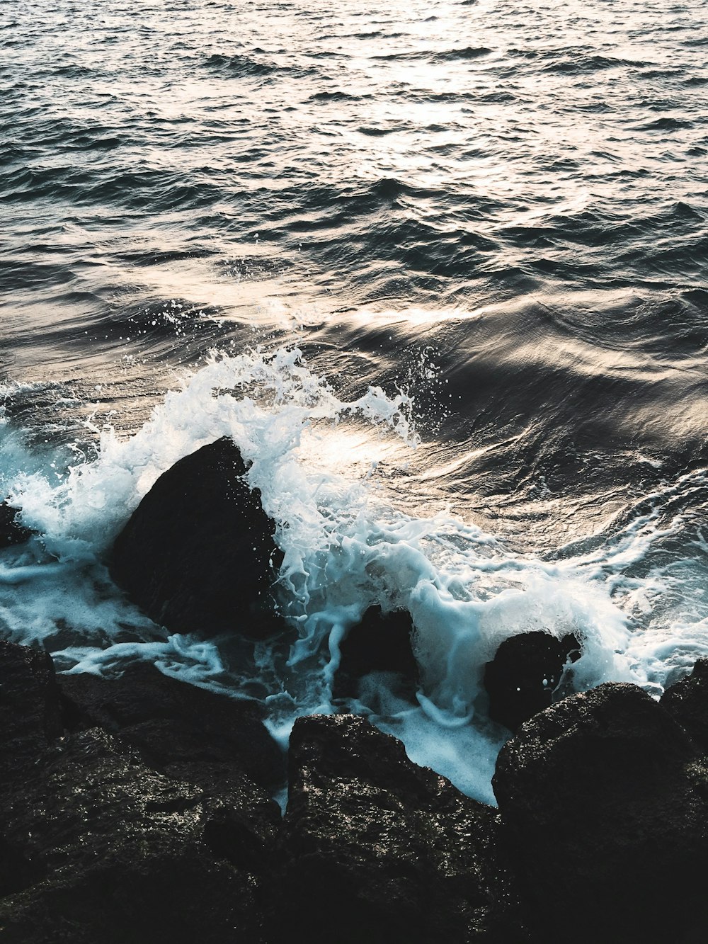 foto das ondas do mar