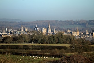 A scenic view of a popular UK city known for education.