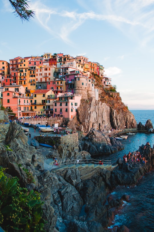 Manarola, Italy in Parco Nazionale delle Cinque Terre Italy