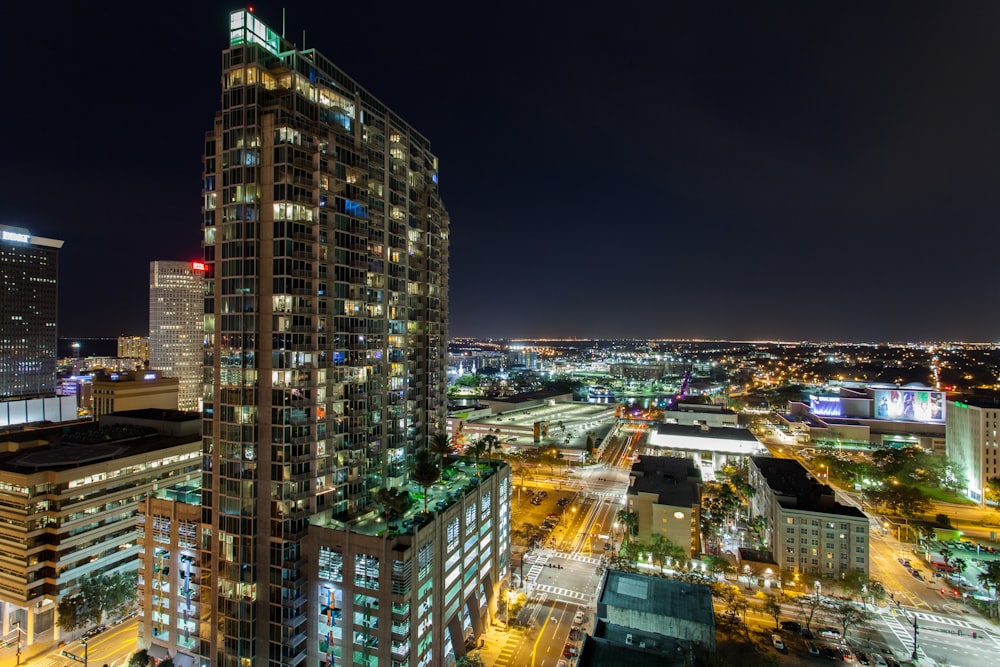 bird's eye view of buildings