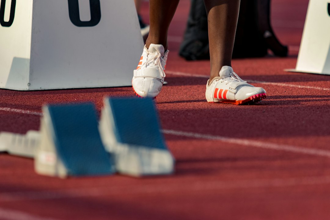 running shoes pair