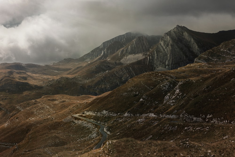 Landschaftsfotografie von Bergen