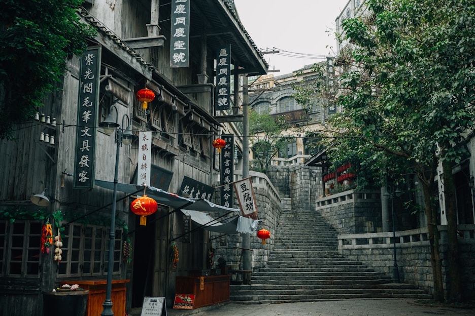 Les vieux quartiers chinois