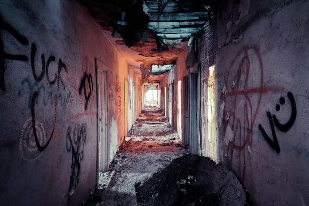 structural view of hallway