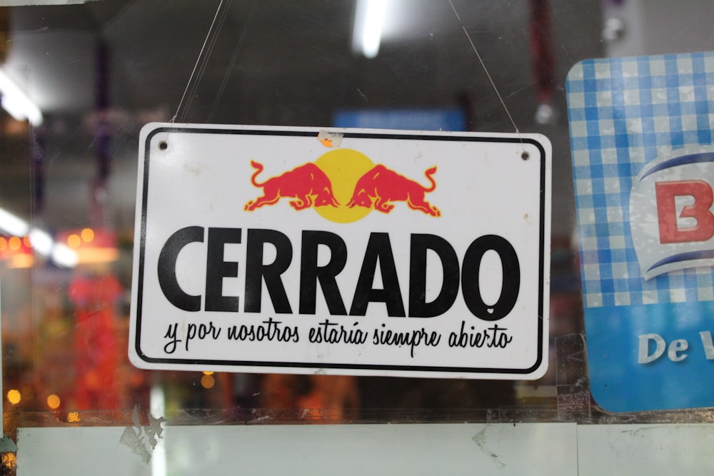 cerrado wall signage