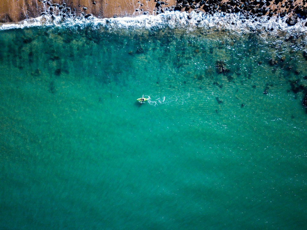 white boat on sea