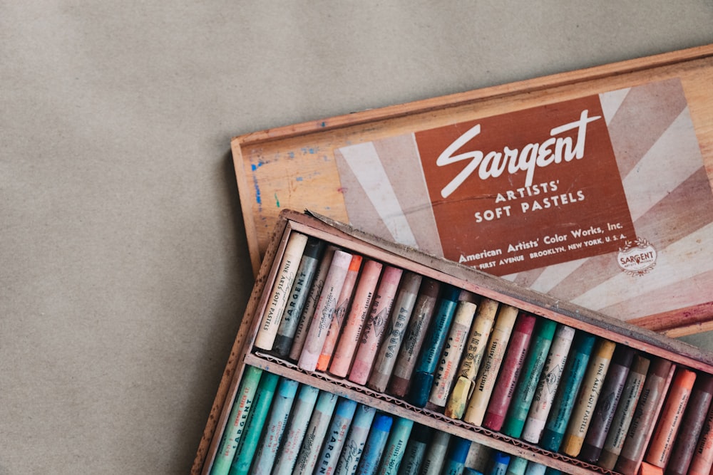 Sargent soft pastels with box