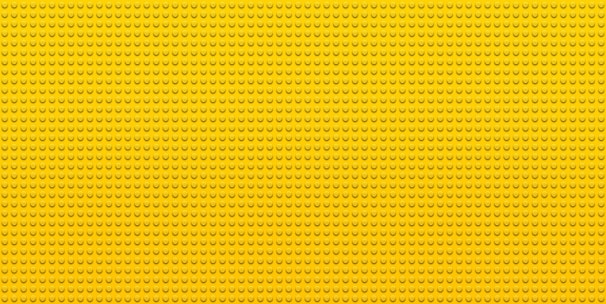 a yellow background with small dots