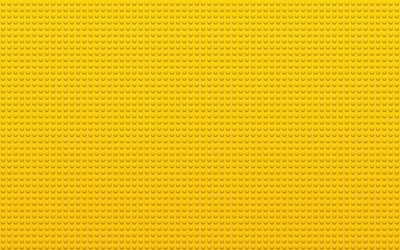 a yellow background with small dots