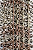 gray building frame
