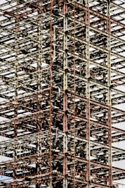 gray building frame