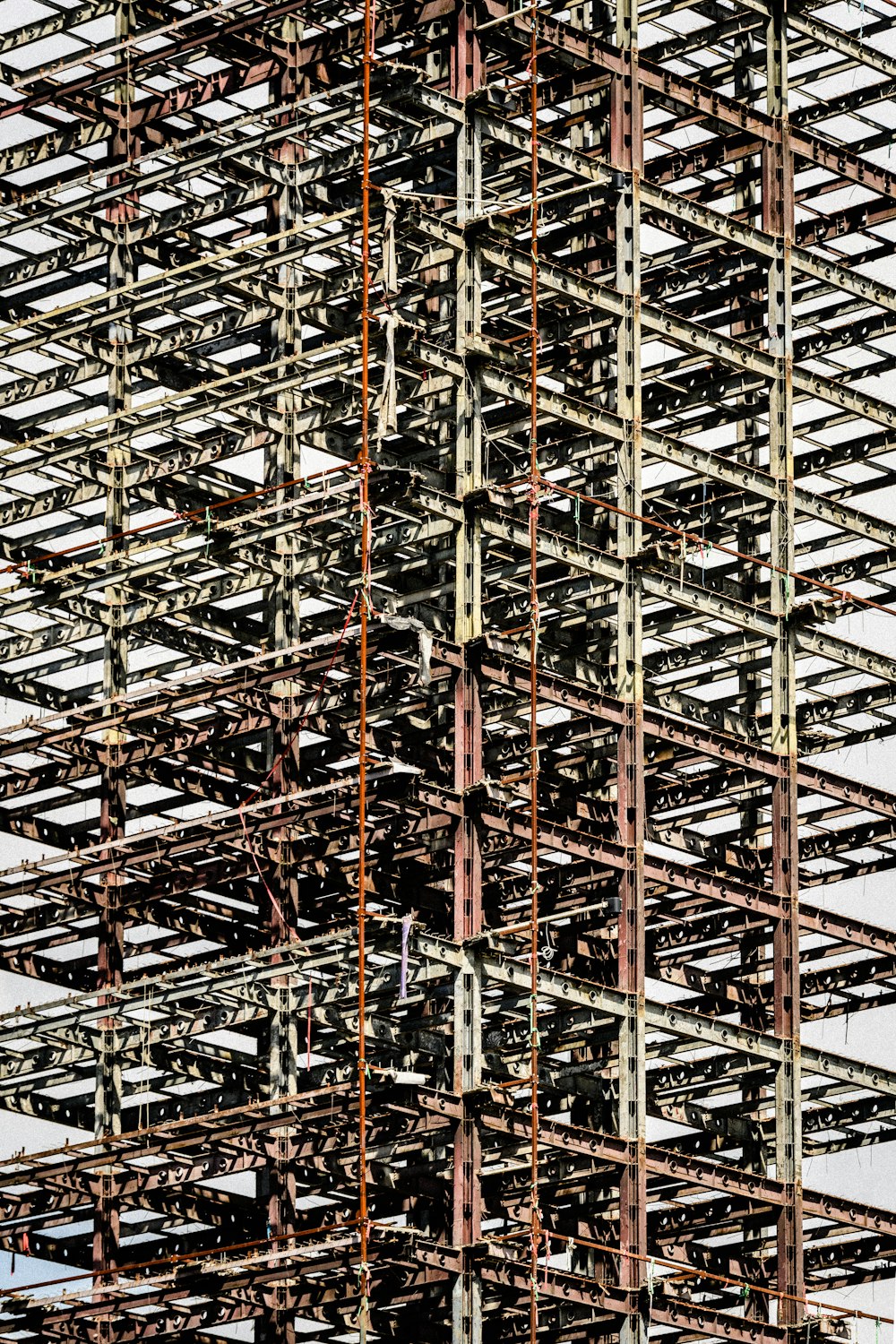 gray building frame