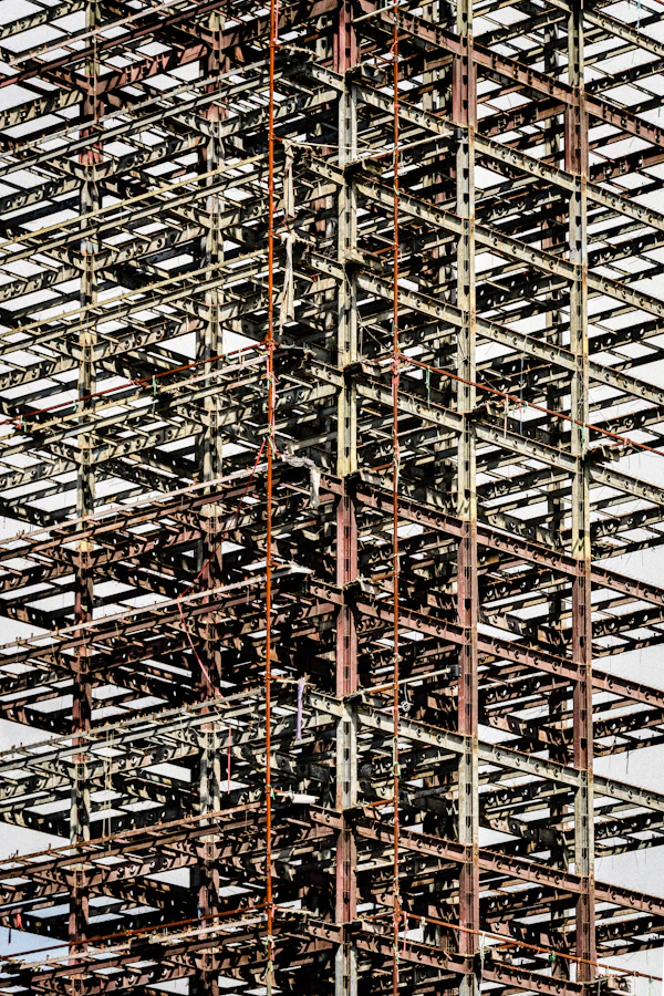 Planning Structural Changes: gray building frame