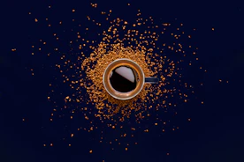 ceramic mug on table