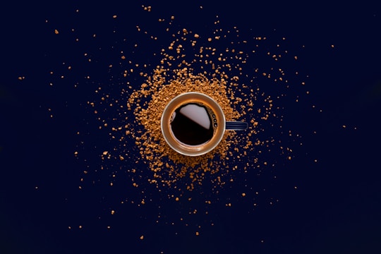 ceramic mug on table