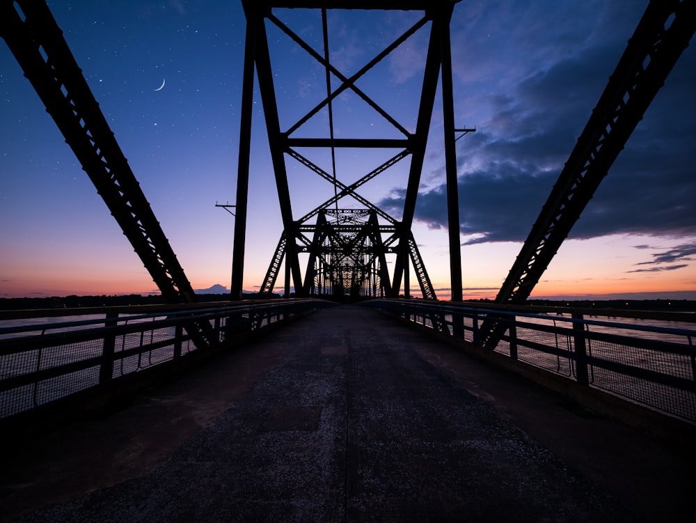 photo of suspension bridge