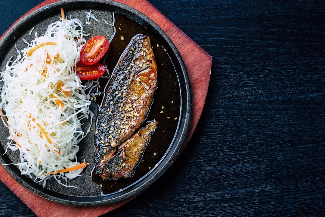 fried dish served on hot plate