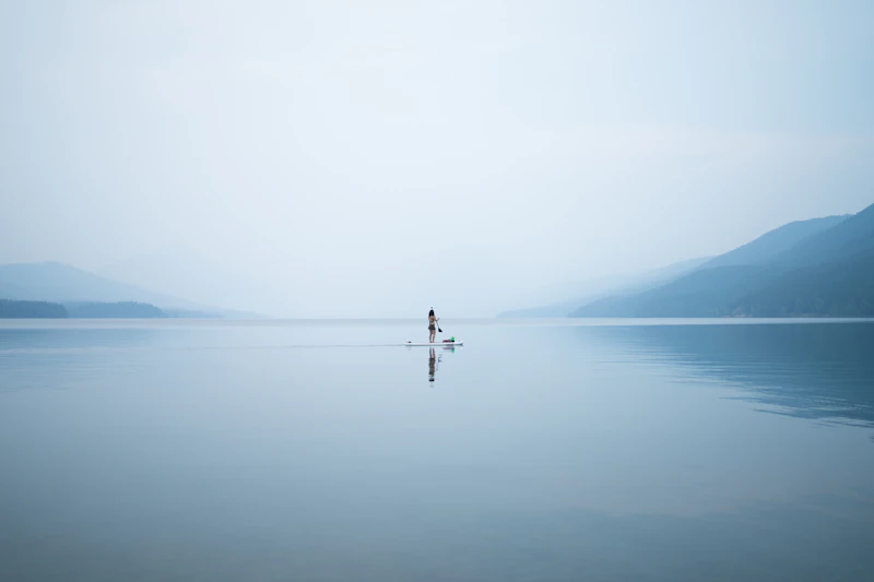 Two people in a calm conversation