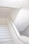 photo of white staircase