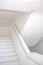 photo of white staircase