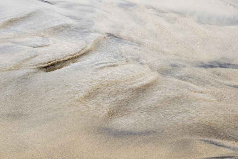 aerial view of desert