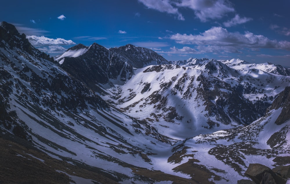 landscape photograph of mountain during winter