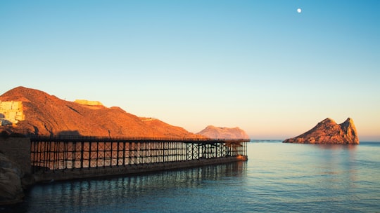 photo of brown dock near mountain in Águilas Spain