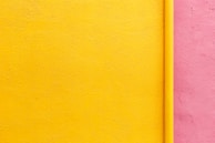 yellow painted wall