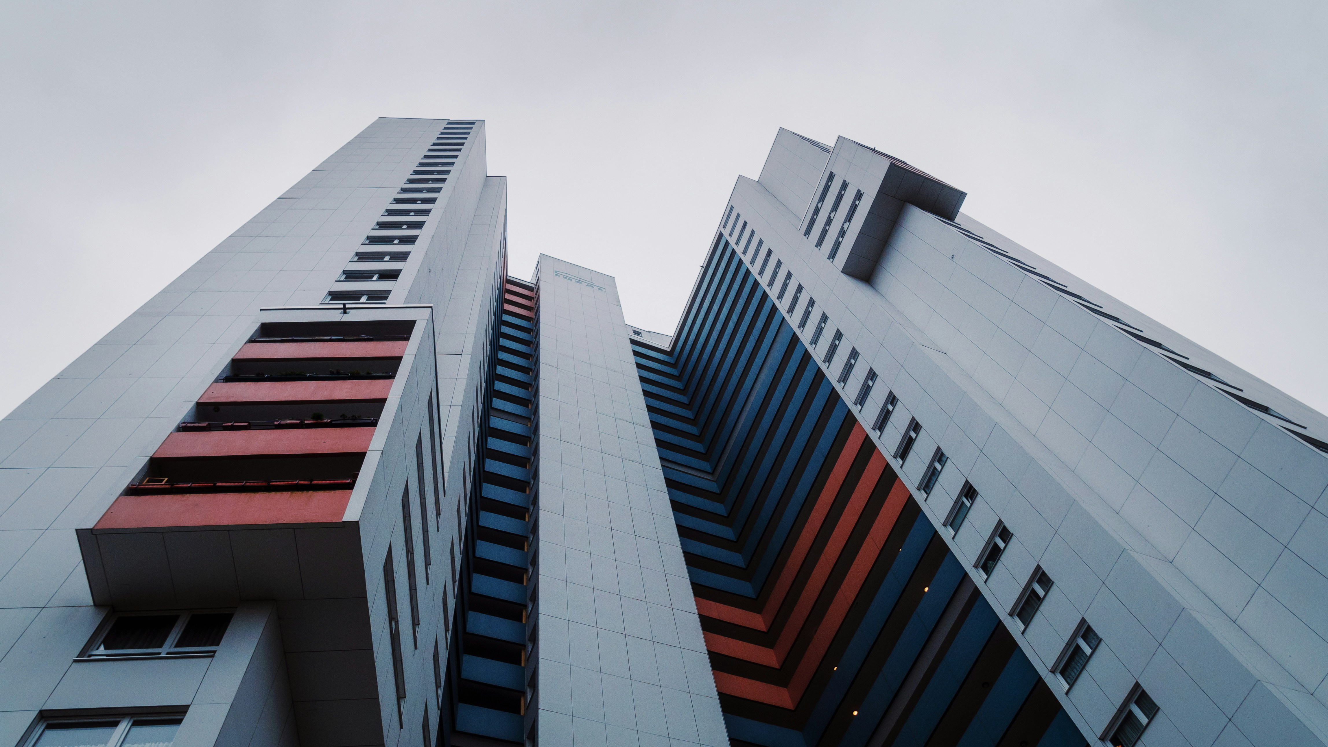 low angle photography of building