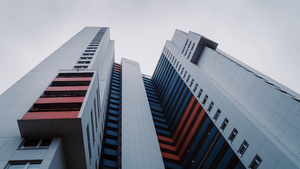 low angle photography of building