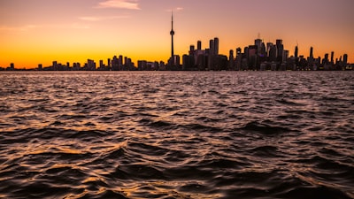 Toronto Skyline - Aus Ward's Island Ferry, Canada