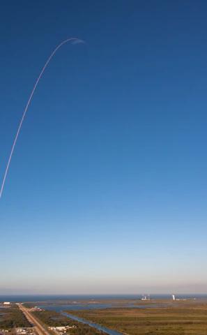A breathtaking launch captured with vibrant music.