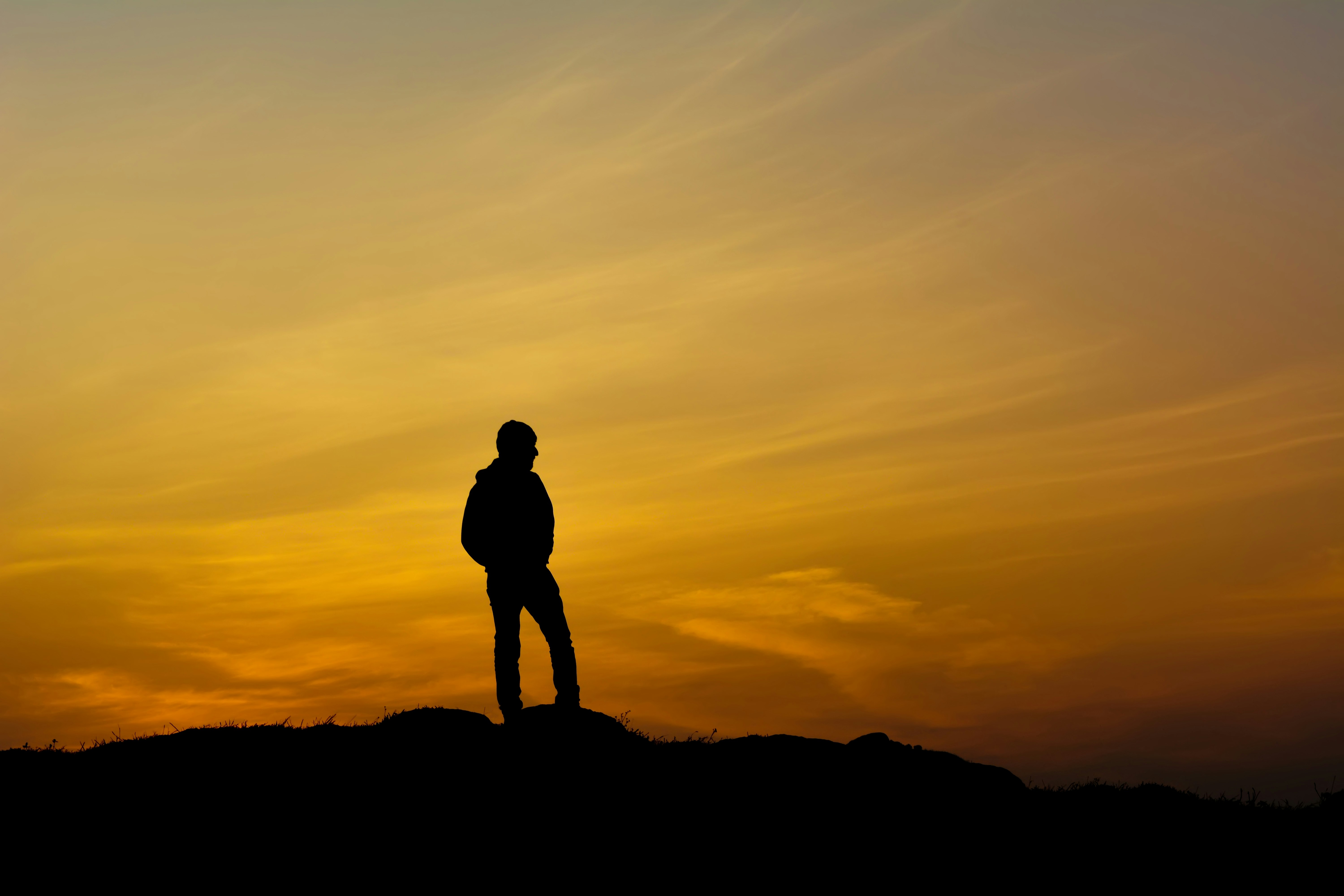 Sunrise on the hilltop of Vangamon