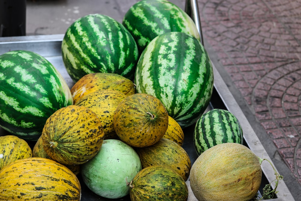 bunch of watermelons