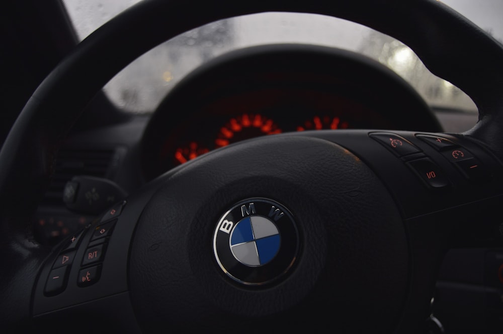 photo of BMW steering wheel