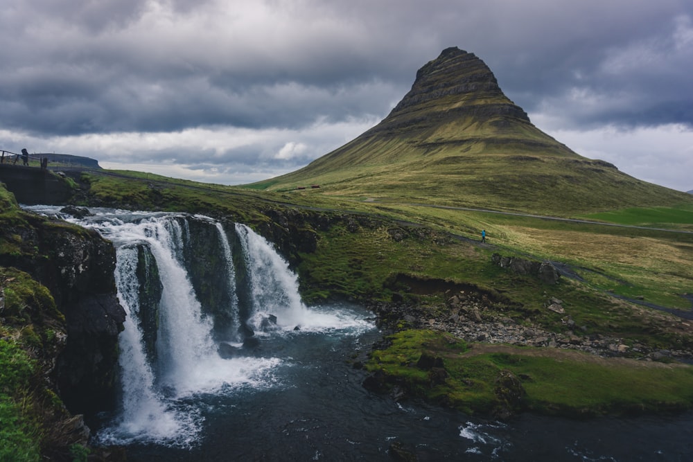 mountain waterfalls