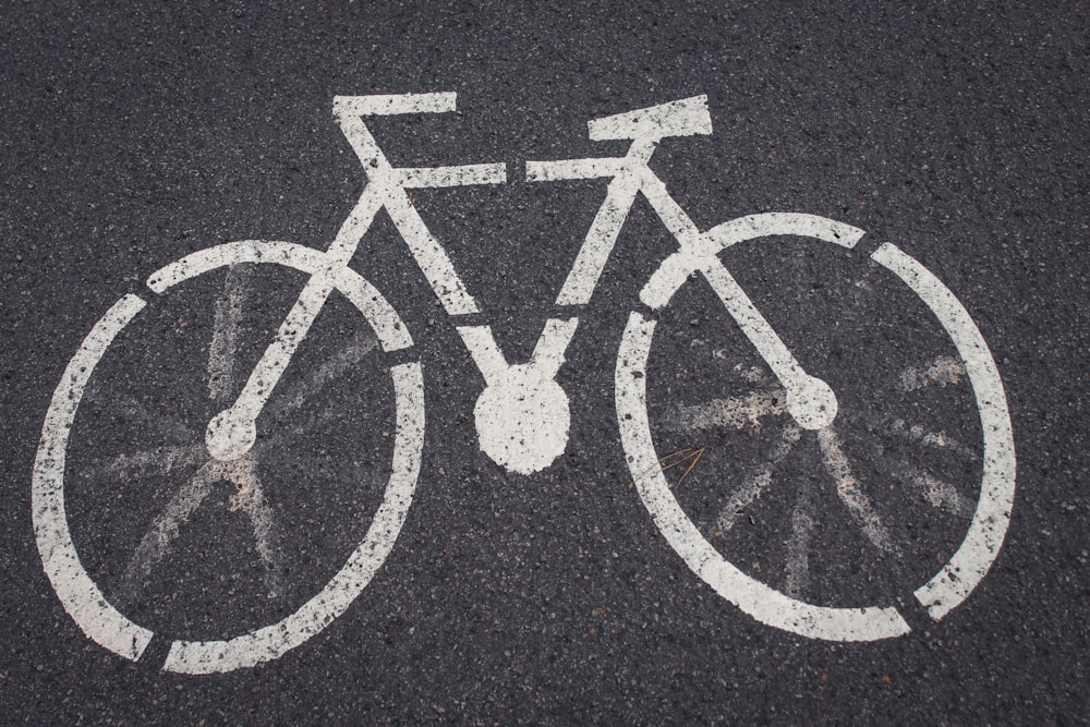 bicycle lane road signage