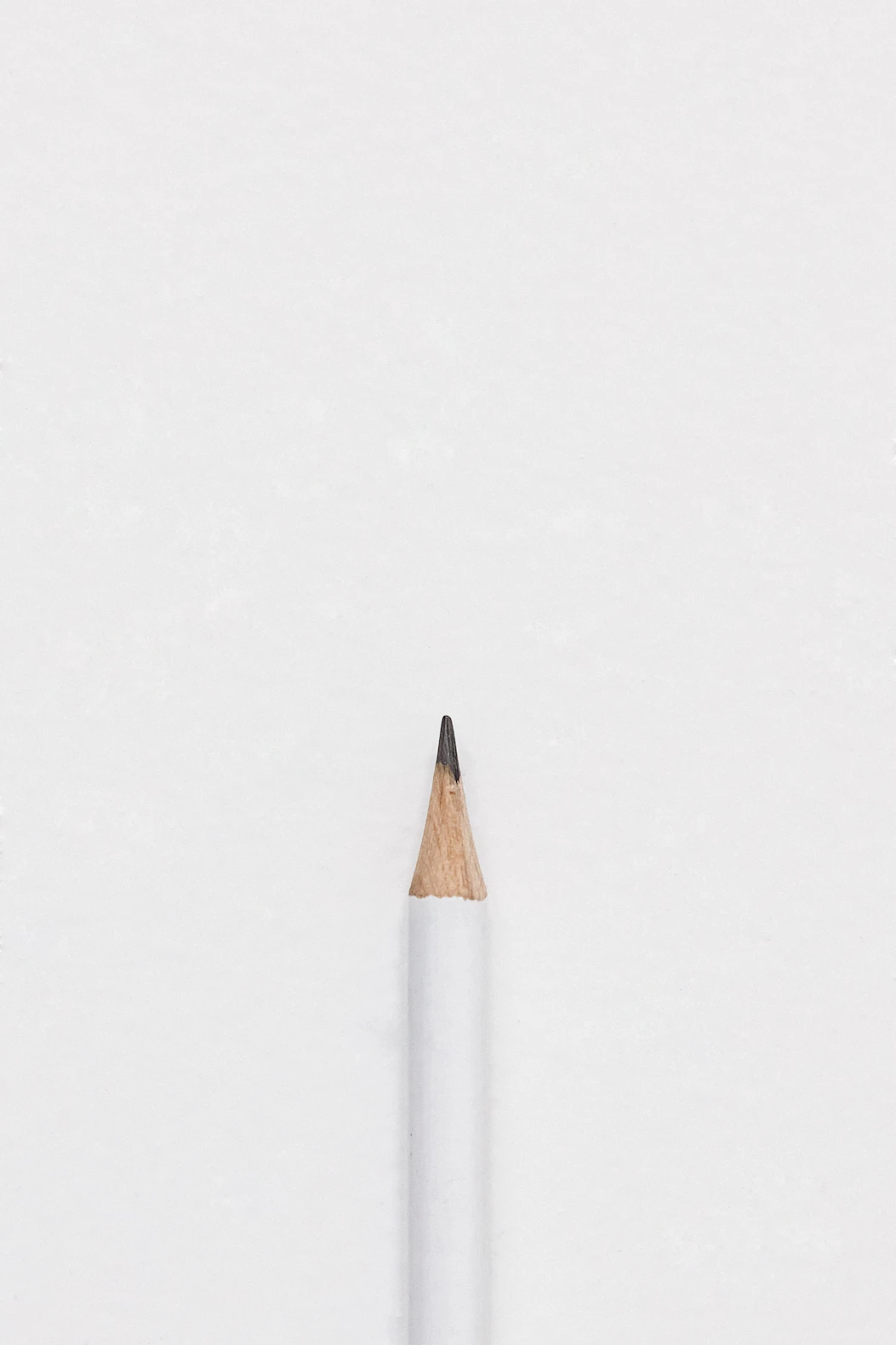 white lead pencil on surface