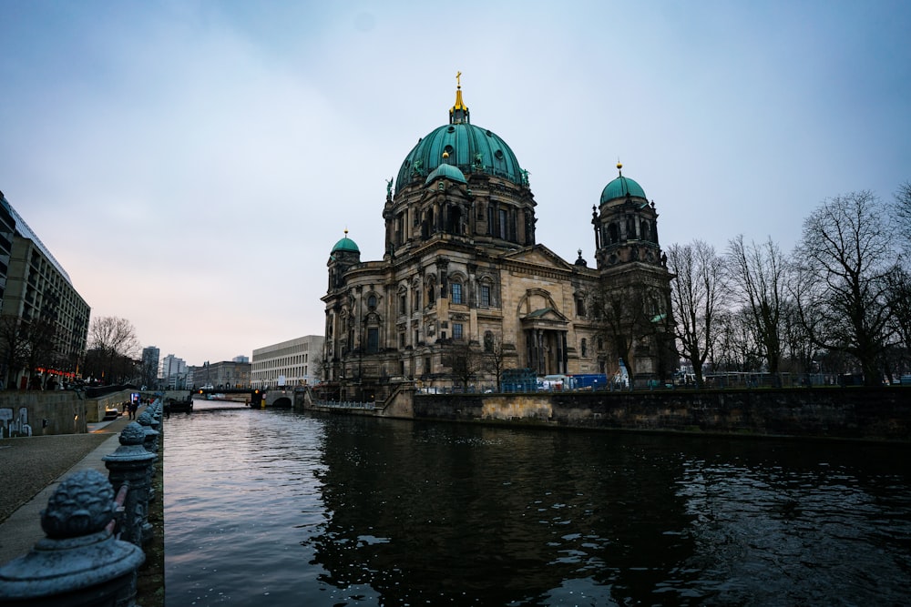 Berlin Cathedral near river