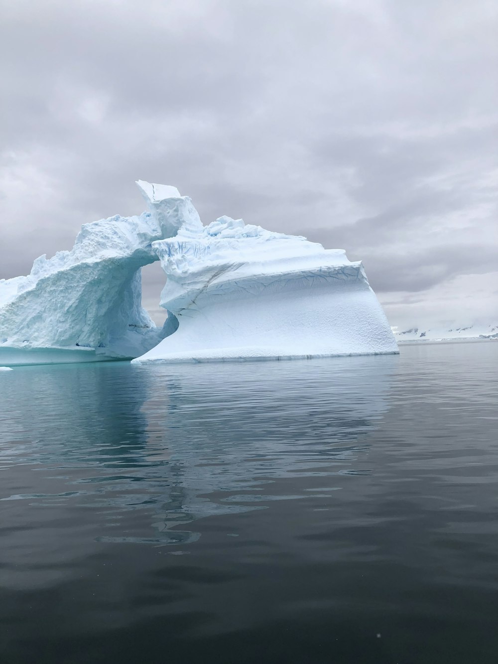 two iceberg
